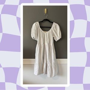 Universal Thread - White Cotton Dress